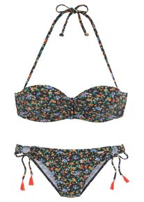 Buffalo, Damer, Bikini, Blandingsfarvet / Sort, Størrelse 34