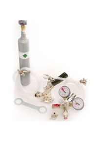 ich-zapfe Accessoirepakket Pygmy met type A fustkoppeling en 0,5 kg CO2 fles