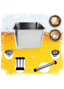 ich-zapfe Kit complet - Evier Gastronorm en acier inoxydable, 40x40x30cm
