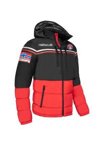 Nebulus Chaqueta de esquí BLOCKY, hombres, negro-rojo | Rebajas de invierno
