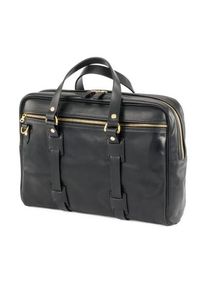 Croots Leder-Laptop-Tasche