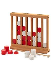 Holz Bi-Ba-Butze Kristian Finken Strategiespiel Vier gewinnt