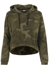 Urban Classics Dames Sweatshirt kaki / olijfgroen / spar L