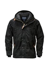 Manifattura Ceccarelli Herren-Parkajacke Schwarz 48