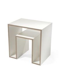 Magazin Side table Echo White,