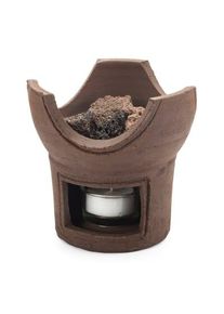 flora perpetua Incense burner with lava stones