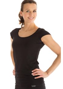 WINSHAPE T-Shirt »wtr4«, Kurzarm schwarz, Größe 46/48, Perfektes Basic-Shirt für jedes Outfit