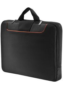 Everki , Laptop-Tasche , schwarz , Optionale Griffe lassen sich einfach verstauen
