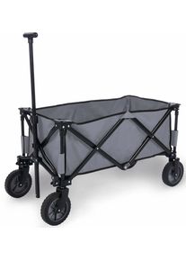 Pinolino® , Bollerwagen »Porti«, zusammenfaltbar , grau , grau-schwarz