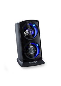 Klarstein , Uhrenbeweger 2 Uhren 4 Geschwindigkeiten schwarz , schwarz , Smartwatch