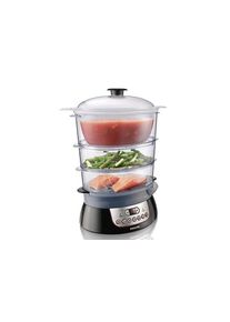 Philips , Dampfgarer »Pure Essentials Collection HD9140/91«, 900 W , schwarz , Mit XL-Dampfaufsatz