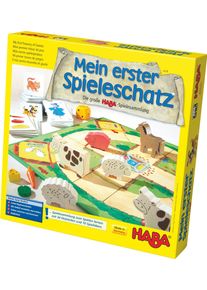 Haba , Spielesammlung &raquo;Mein erster Spieleschatz - Die gro&szlig;e -Spielesammlung&laquo;, Made in Germany , bunt , Spiele