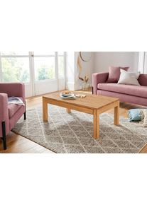 Andas , Couchtisch »Deutzia«, B/C Eiche , beige , natur