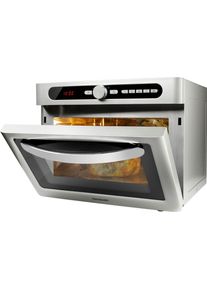 Hanseatic , Mikrowelle »42980546«, Grill-Umluft, 900 W, Kombi- Mikrowelle , silberfarben , Mikrowelle