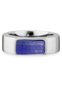 Baldessarini , Silberring »Y2122R/90/E4/62«, mit Lapislazuli , schwarz , silberfarben-schwarz-blau , Zauberhafter Ring für Herren