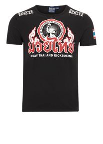 Benlee Rocky Marciano , T-Shirt mit Boxer-Frontdruck , schwarz , XXL , Black , Sportliches T-Shirt der Marke Benlee Rocky Marciano