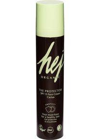 Hej Organic , Tagescreme &raquo;The Protector&laquo;, mit Lichtschutzfaktor , braun , 100% zertifizierte Naturkosmetik & vegan