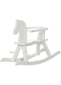 Roba&reg; , Schaukelpferd &raquo;wei&szlig;&laquo;, aus Holz , wei&szlig; , Schaukeltiere