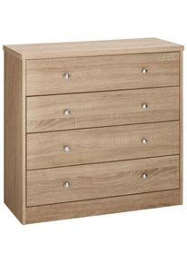 Home Affaire , Kommode &raquo;Heide&laquo;, Breite 70 cm , braun , Sonoma Eiche