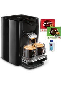 Senseo , Kaffeepadmaschine »® Quadrante HD7865/60«, inkl. Gratis-Zugaben im Wert von 14,- UVP , schwarz , Kaffeemaschine