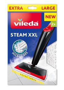 Vileda , Wischbezug &raquo;Steam XXL&laquo;, Mikrofaser , wei&szlig; , Dampfreiniger