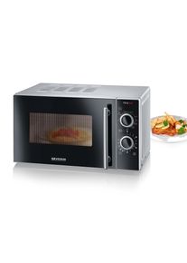 Severin , Mikrowelle »MW 7875«, Grill, 700 W , silberfarben , Mikrowelle