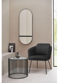 LeGer Home by Lena Gercke , Couchtisch »Liana«, Gestell aus Metall, Tischplatte aus Glas , schwarz