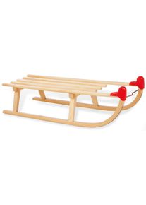 Pinolino® , Schlitten »Davos-Schlitten«, aus Holz , beige , buchefarben