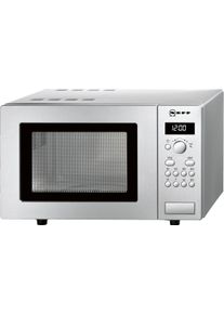 Neff , Mikrowelle »N 30 H52W20N3«, Mikrowelle, 800 W, 7 Automatikprogramme , silberfarben , Mikrowelle