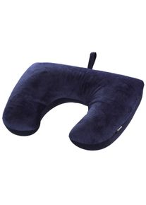Hama , 2in1-Mikroperlen-Reisekissen, Dunkelblau , blau , Reisegepäck (weich)