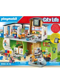 Playmobil® , Konstruktions-Spielset »Große Schule mit Einrichtung (9453), City Life«, (242 St.), Made in Germany , bunt , Spielbausteine