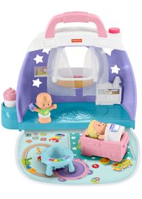 Fisher-Price&reg; , Puppenhaus &raquo;Little People - Baby Kinderzimmer&laquo;, zum Mitnehmen , bunt , Puppenh&auml;user