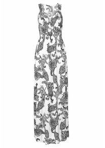 Lascana Strandkleid Damen schwarz / weiß Größe 46