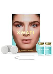 Swati - Coloured Contact Lenses 6 Months - Turquoise