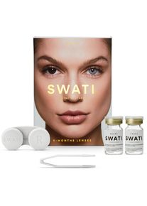 Swati - Coloured Contact Lenses 6 Months - Pearl