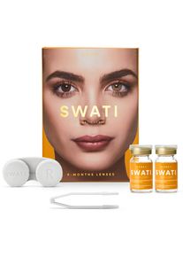 Swati - Coloured Contact Lenses 6 Months - Honey