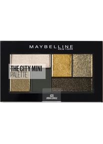 Maybelline NEW YORK , Lidschatten-Palette &raquo;The City Mini&laquo;, 420 Urban Jungle , 420 Urban Jungle , City Mini Palette: 6 Farben f&uuml;r ein perfektes...