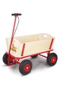 Pinolino® , Bollerwagen »Til«, mit Feststellbremse , beige , natur-rot