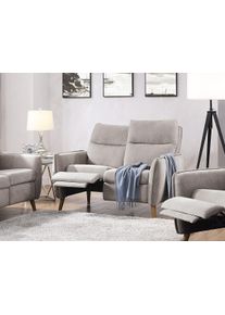 ATLANTIC HOME COLLECTION , 2-Sitzer »Neo«, im skandinavischem Design mit 2 Relaxfunktionen und Taschenfederkern , braun