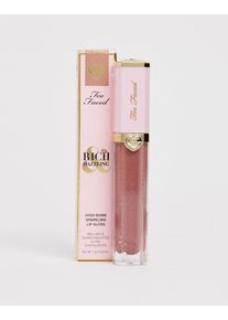 Too Faced Cosmetics Too Faced Rich & Dazzling High-Shine Sparkling Lip Gloss - Stocks & Bondage-Pink