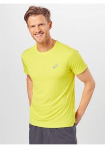 asics Functional shirt 'SILVER' neon yellow / grey
