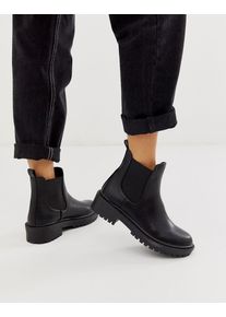 Raid Radar Black Chunky Chelsea Boots