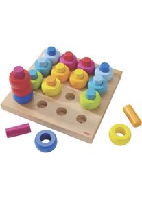 Haba , Steckspielzeug »Farbkringel«, Made in Germany , bunt , Steckspielzeug