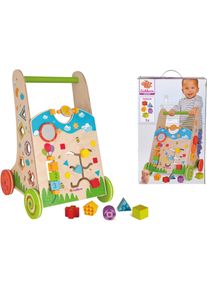 Eichhorn , Lauflernwagen »Color, Spiel- und Lauflernwagen«, aus Holz , bunt , Lauflernhilfen