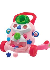 Chicco , Lauflernhilfe »2in1 Lauflernwagen, rosa«, mit Activity Center , bunt , Lauflernhilfen