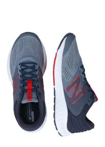 New Balance Running shoe grey / grey mottled / black / red
