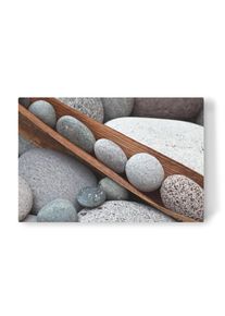 Canvas Print "Steinreihe" artboxONE Wallart