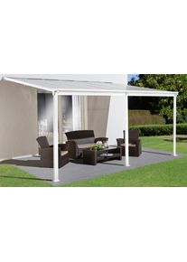 Konifera , Terrassendach, BxT: 434x300 cm , wei&szlig;