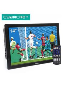 LEADSTAR D14 14 inch HD Portable TV DVB-T2 ATSC Digital Analog Television Mini Small Car TV Support MP4 AC3 HDMI Monitor for PS4