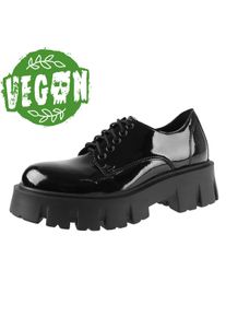 Női bakancs Altercore - Deidra Vegan - Lakkfekete - ALT066